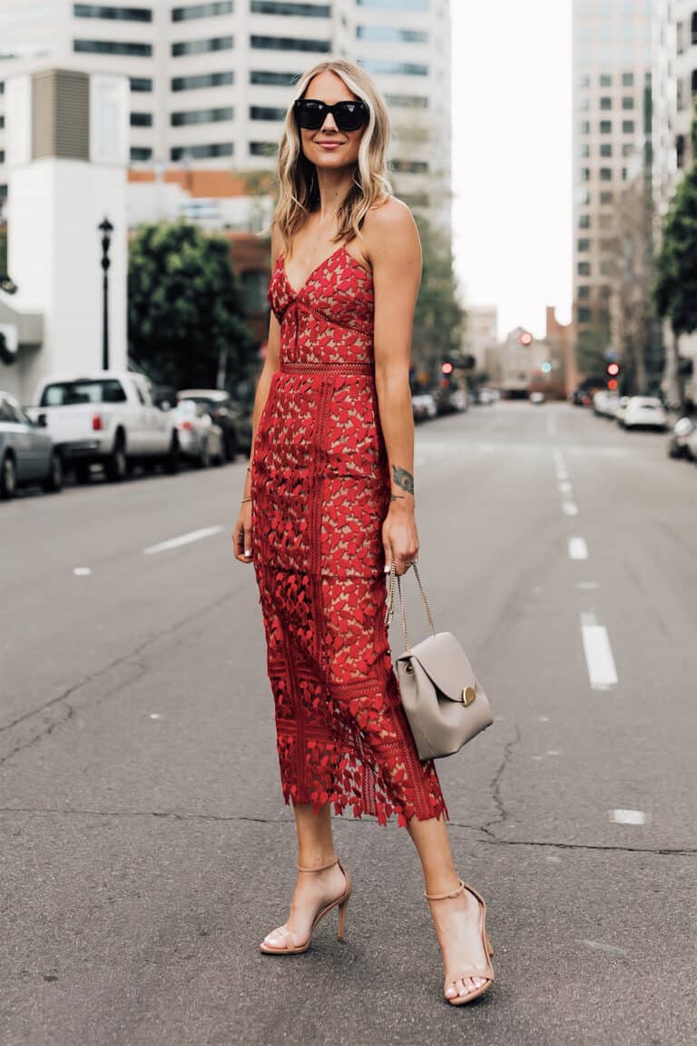 What Colour Shoes To Wear With a Red Dress + Chic Outfit Ideas!