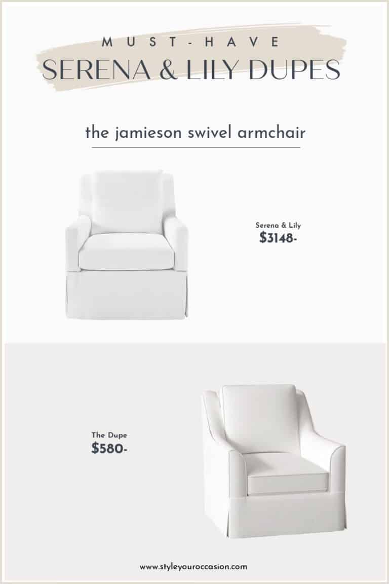 Serena And Lily Dupes Chairs