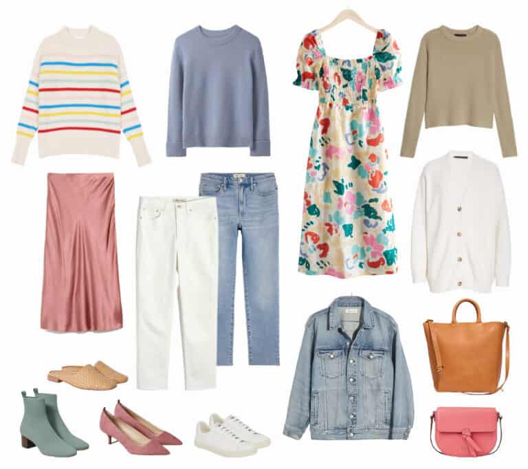 A Colorful Capsule Wardrobe You'll Love! | trendy, chic, elevated