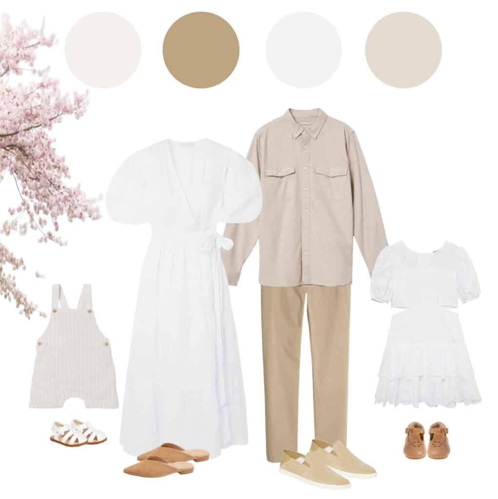 18+ Spring Family Photo Outfits You'll Love | stylish, elevated, and fun!