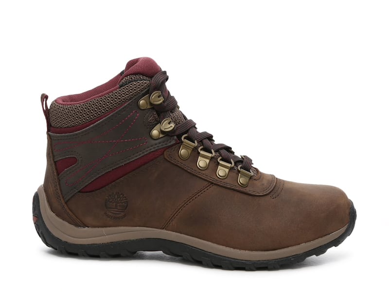 stock image of a Timberland hiking boot
