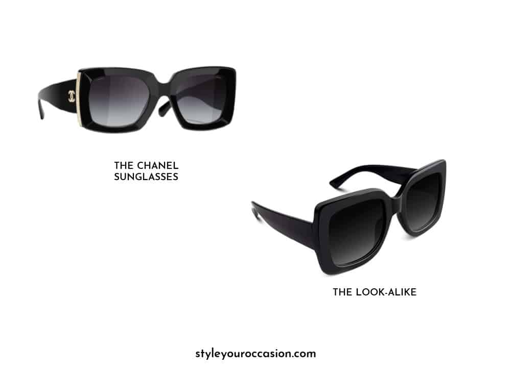Chanel Rectangle Sunglasses Dupe Factory Sale, SAVE 57% -  