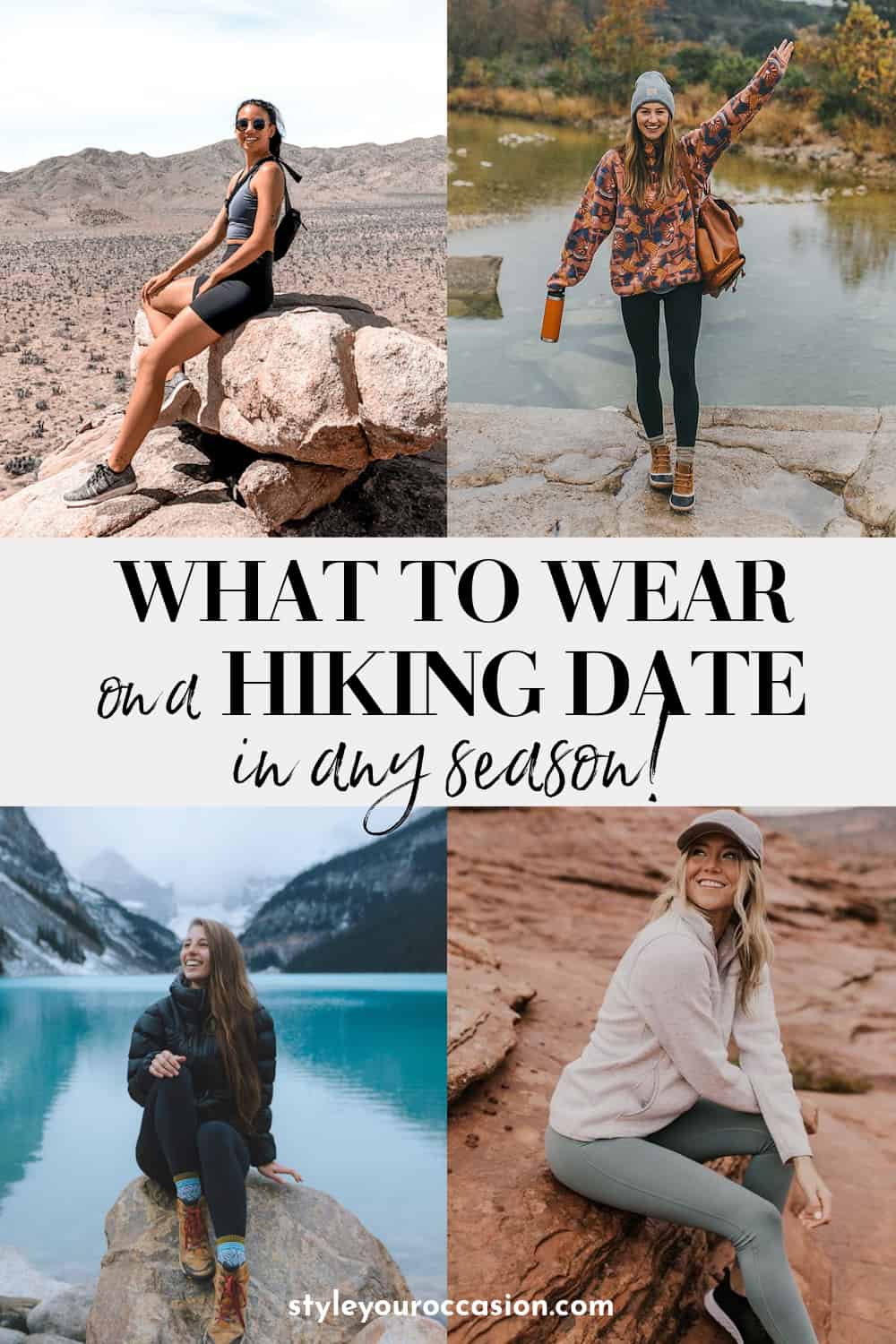 What To Wear On A Hiking Date pin