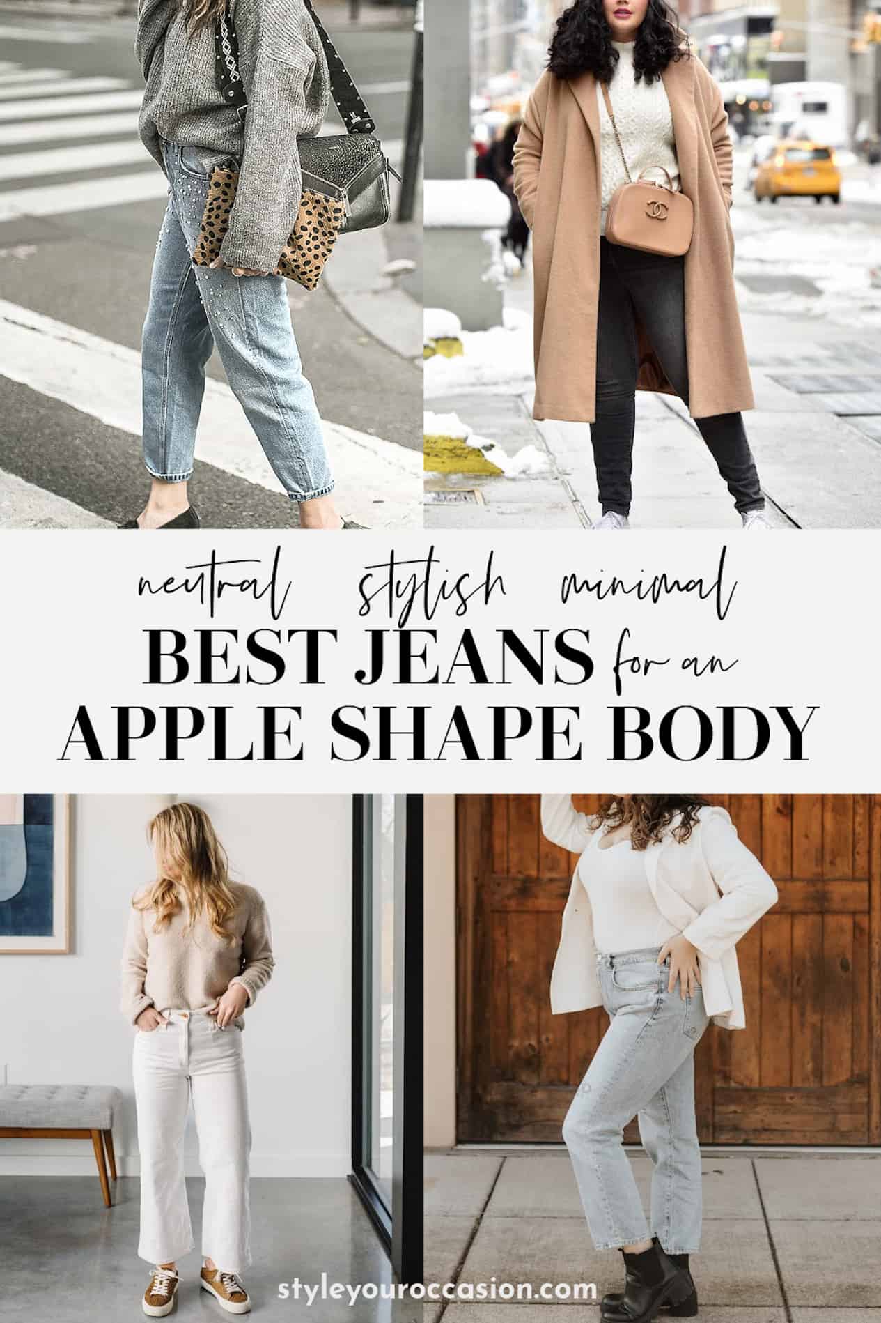 Jeans for apple shapes : r/PlusSize