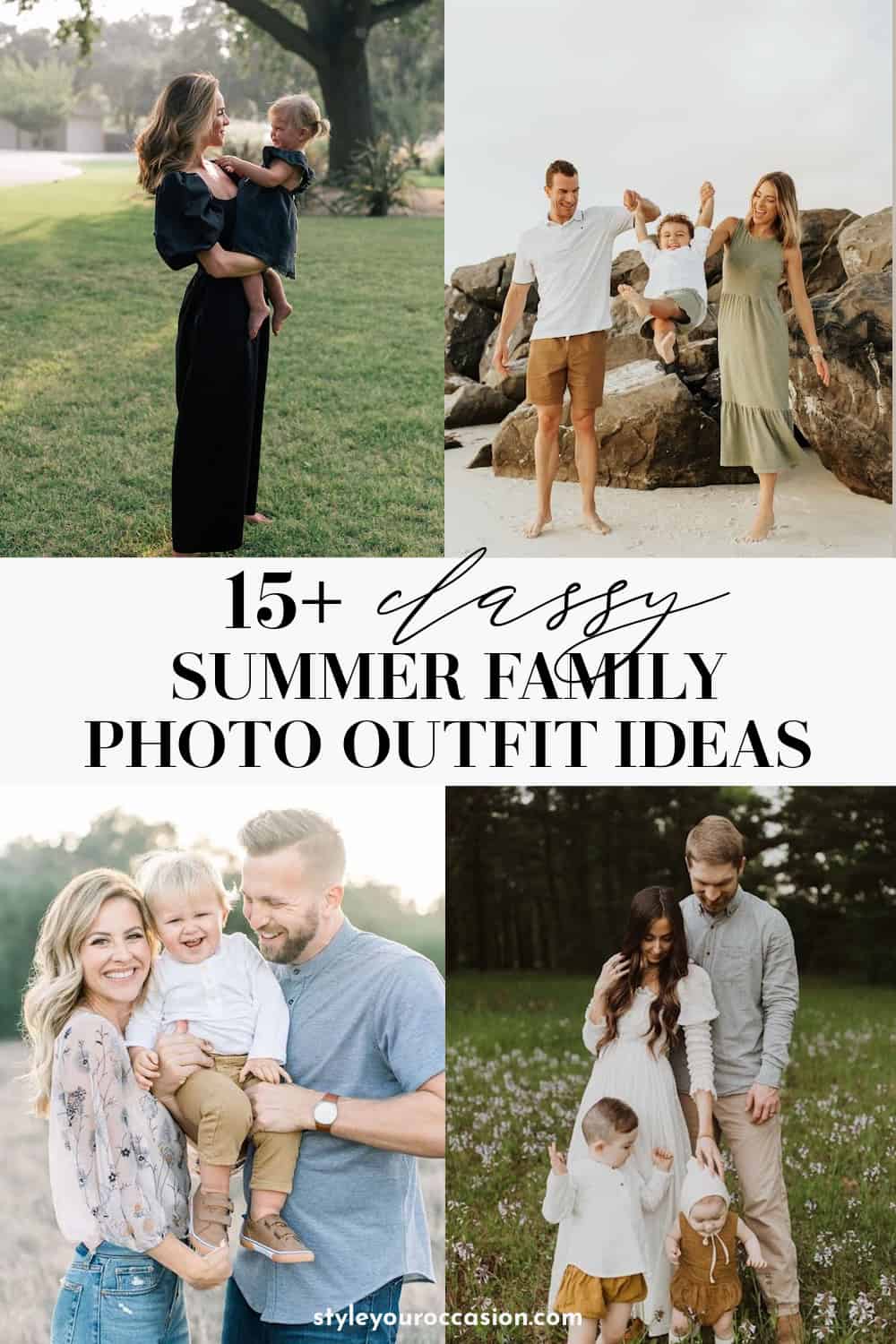 Summer Family Photo Outfits 15 Perfect Looks To Inspire You summer-family-photo-outfits-15-perfect-looks-to-inspire-you