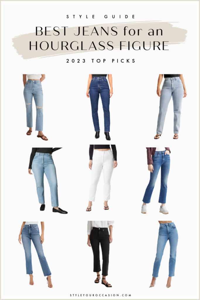Best Jeans for an Hourglass Figure + Chic Outfit Ideas (2023)