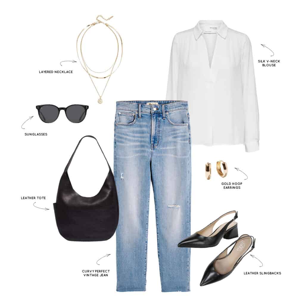 Best Jeans for Hourglass Figure + 4 Chic Outfit Ideas - style your occasion