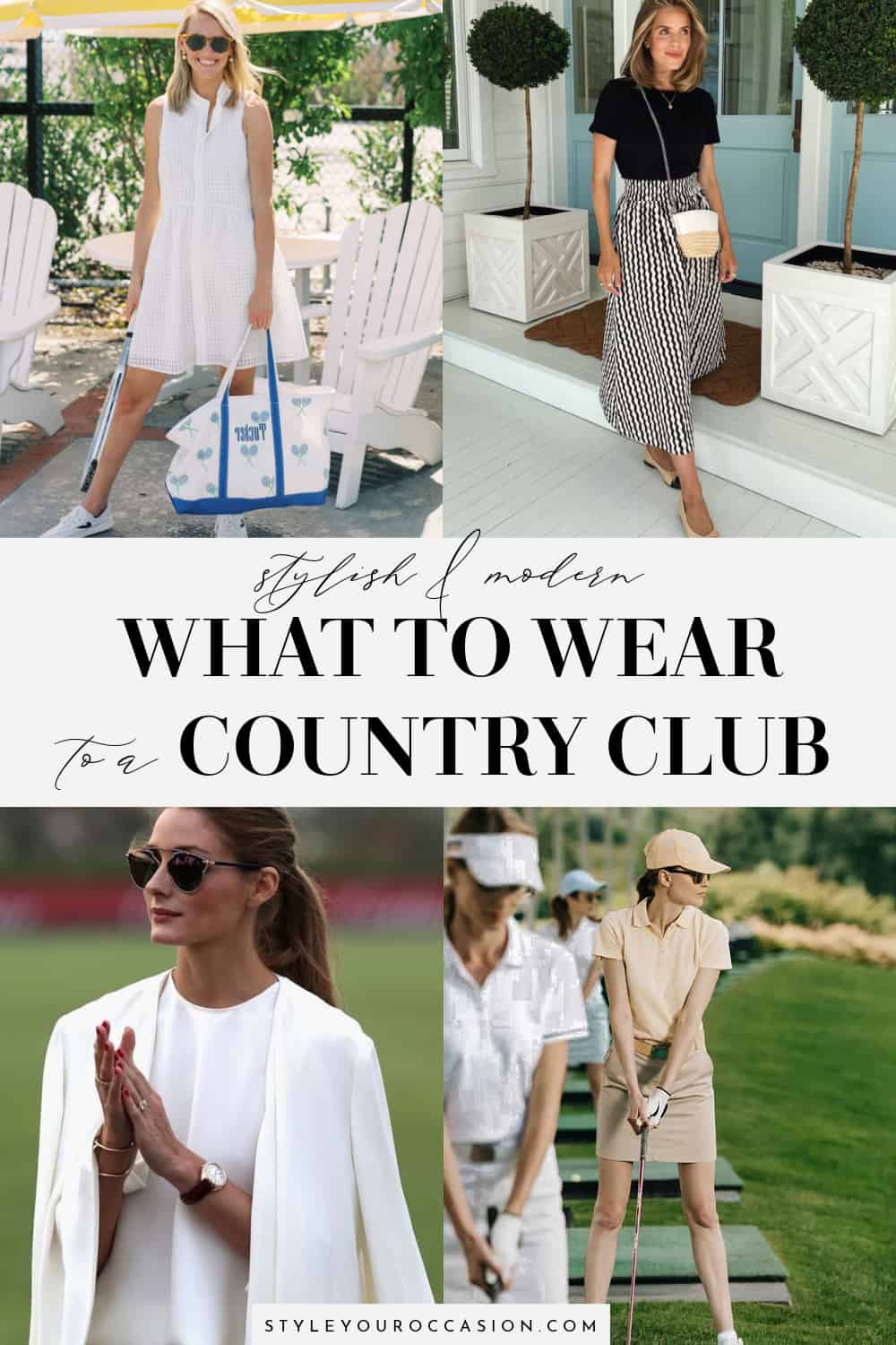 Country Club Attire: What To Wear + Classy Outfit Ideas! [2024]