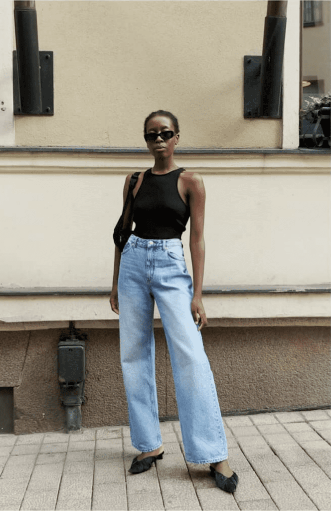 How To Style Wide Leg Jeans: The Do's, Don'ts + Chic Outfits
