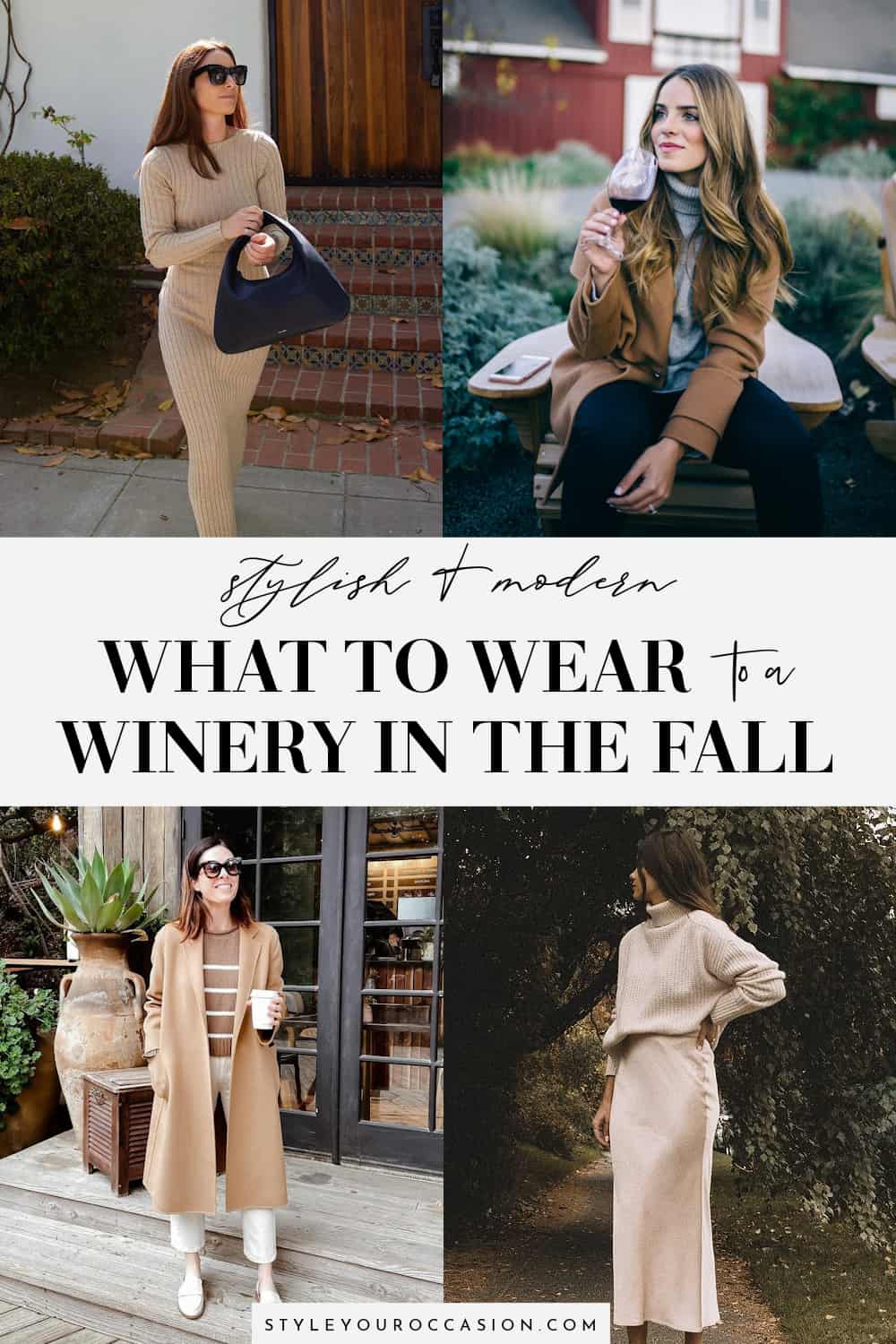 What To Wear To A Winery & Chic Wine Tasting Outfits To Copy