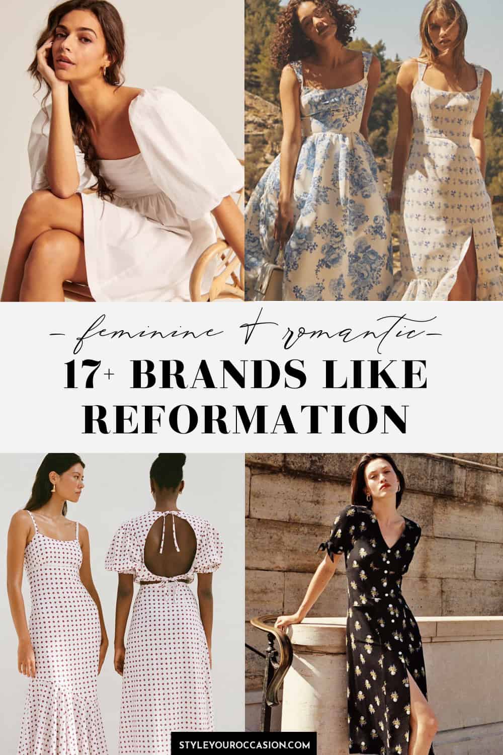 17+ Stores Like Reformation To Swoon Over + Cheaper Options You'll Love!