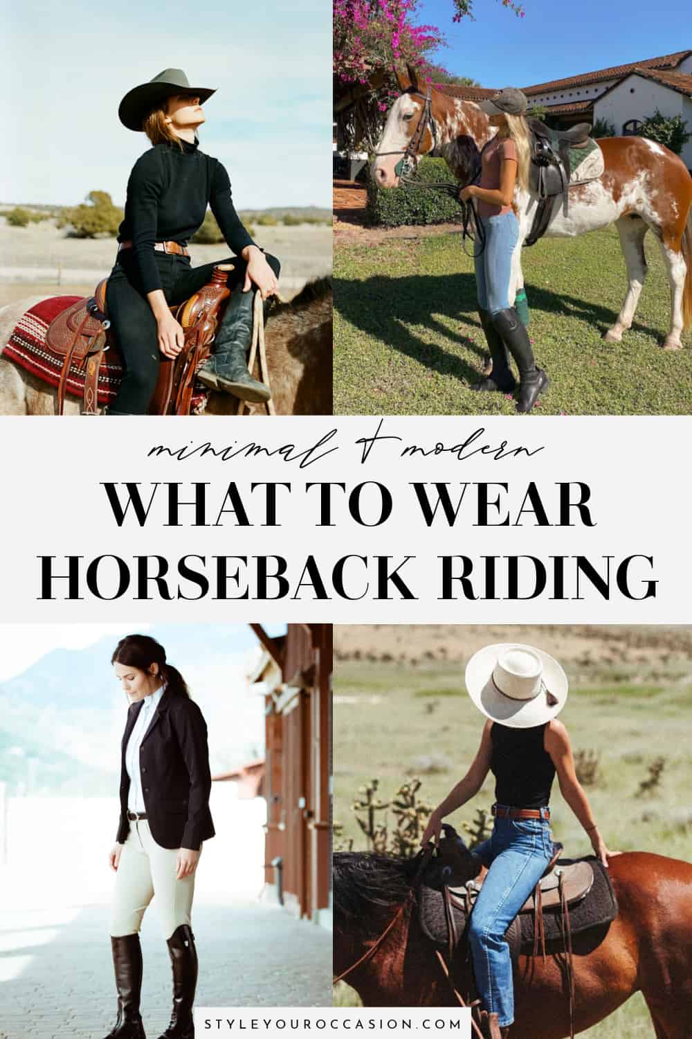 What To Wear Horseback Riding Do's, Don'ts for Style & Function!