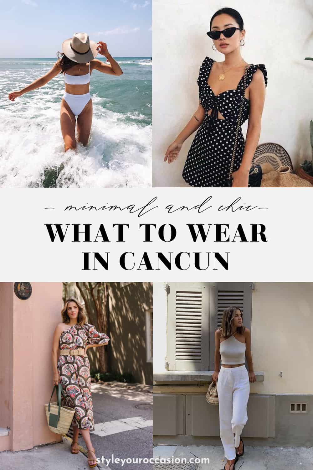 What To Wear In Cancun + The Only Packing List You Need!