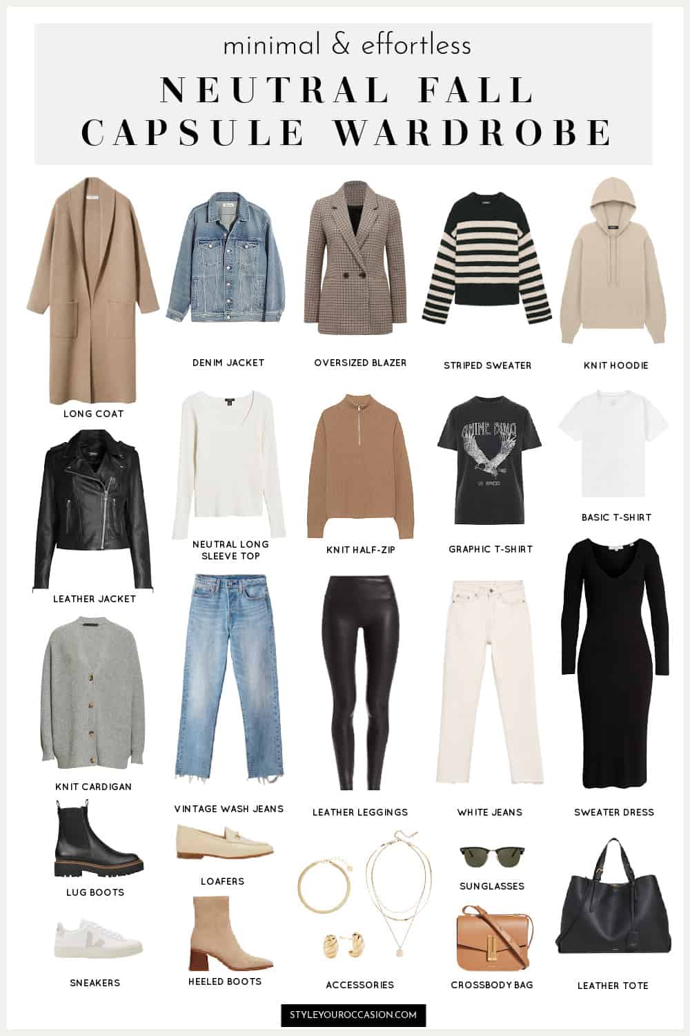 Create a French Minimalist Capsule Wardrobe: 10 Spring Outfits