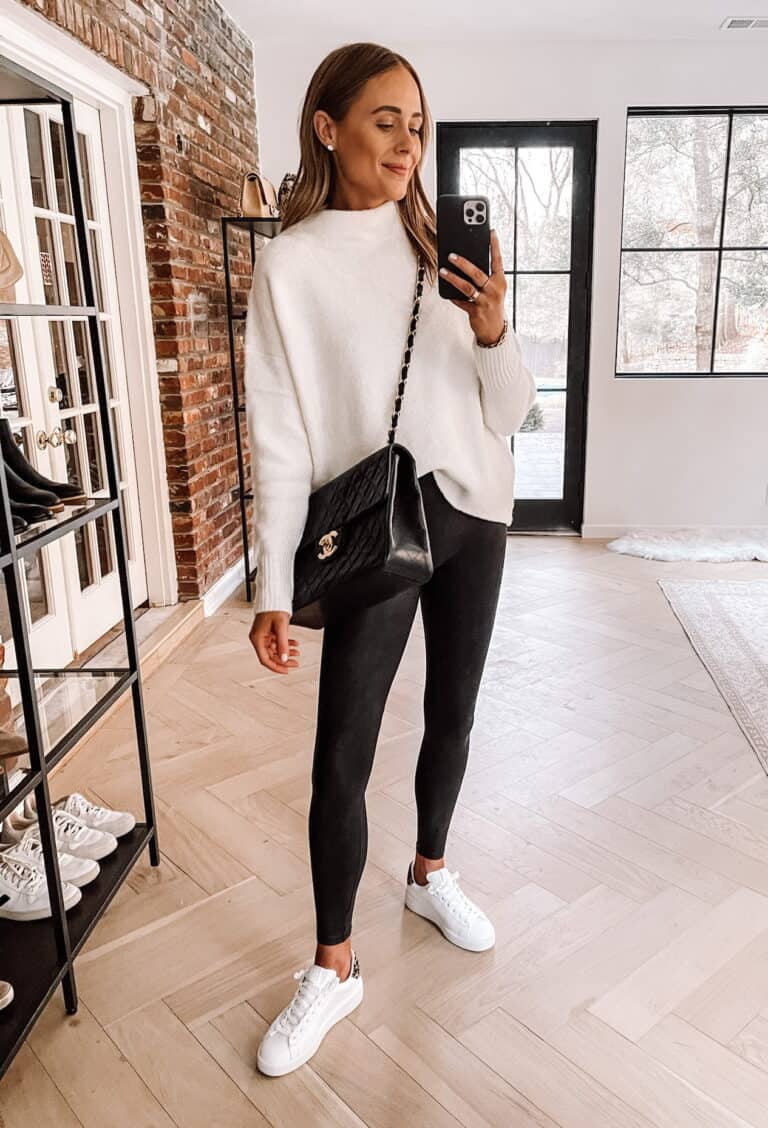 What To Wear With Faux Leather Leggings in 2023 (chic + modern)
