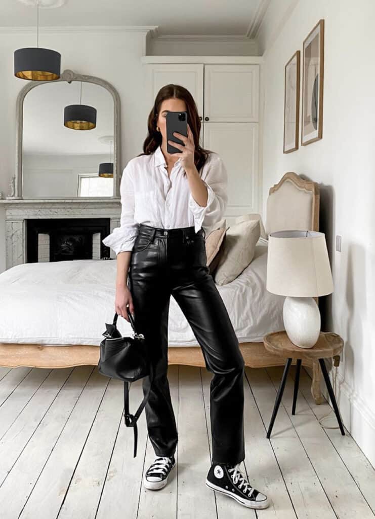 19+ Chic Leather Pants Outfit Ideas That Prove You Need A Pair!