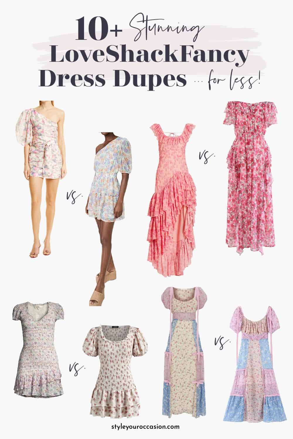 10+ Stunning Love Shack Fancy Dupes You'll Adore! (dress dupes)