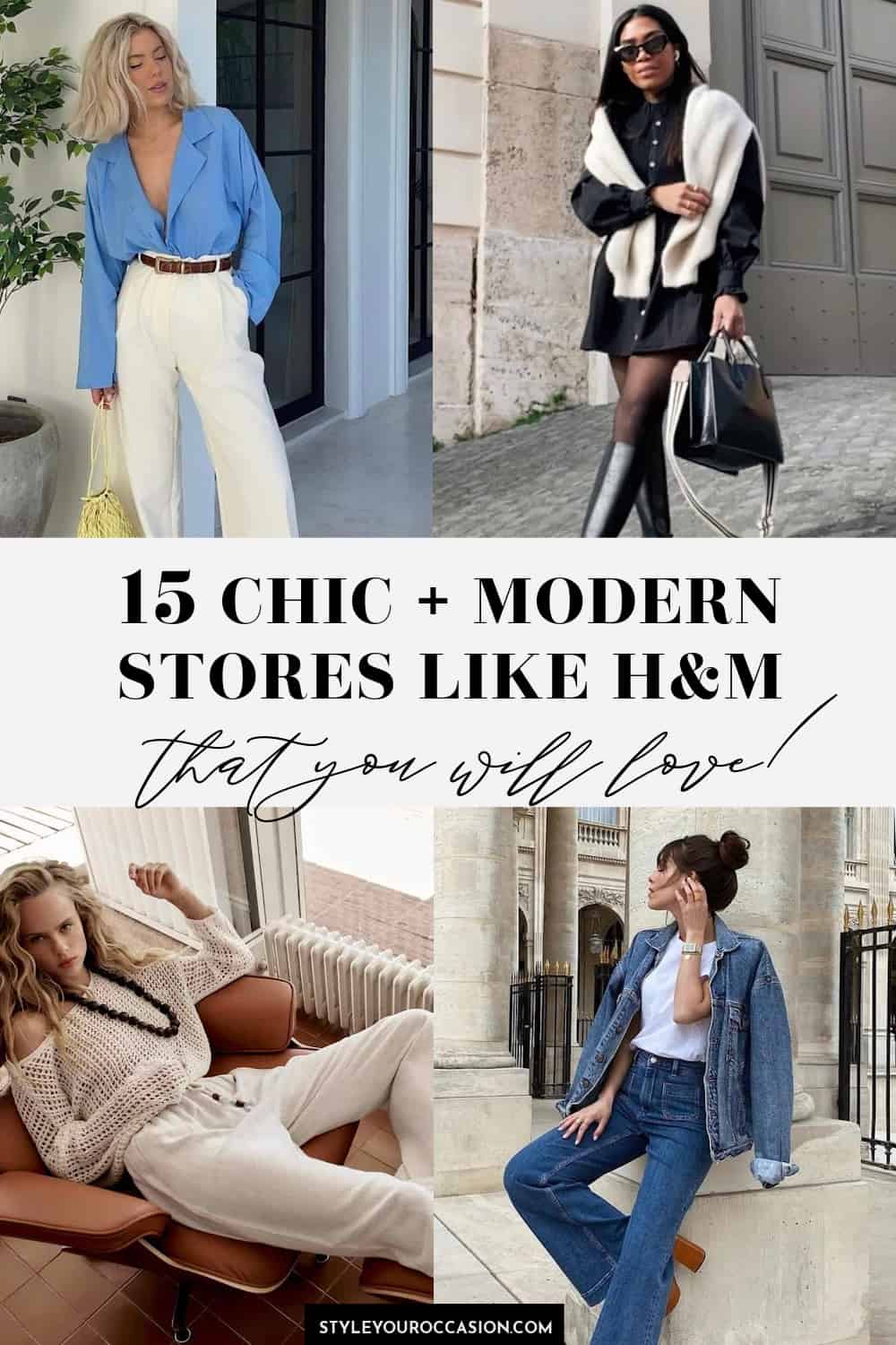 15 Must-Know Stores Like H&M for Chic + Budget-Friendly Fashion