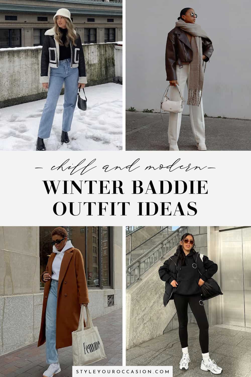 15+ Baddie Winter Outfits for Next-Level Aesthetic When It's Cold