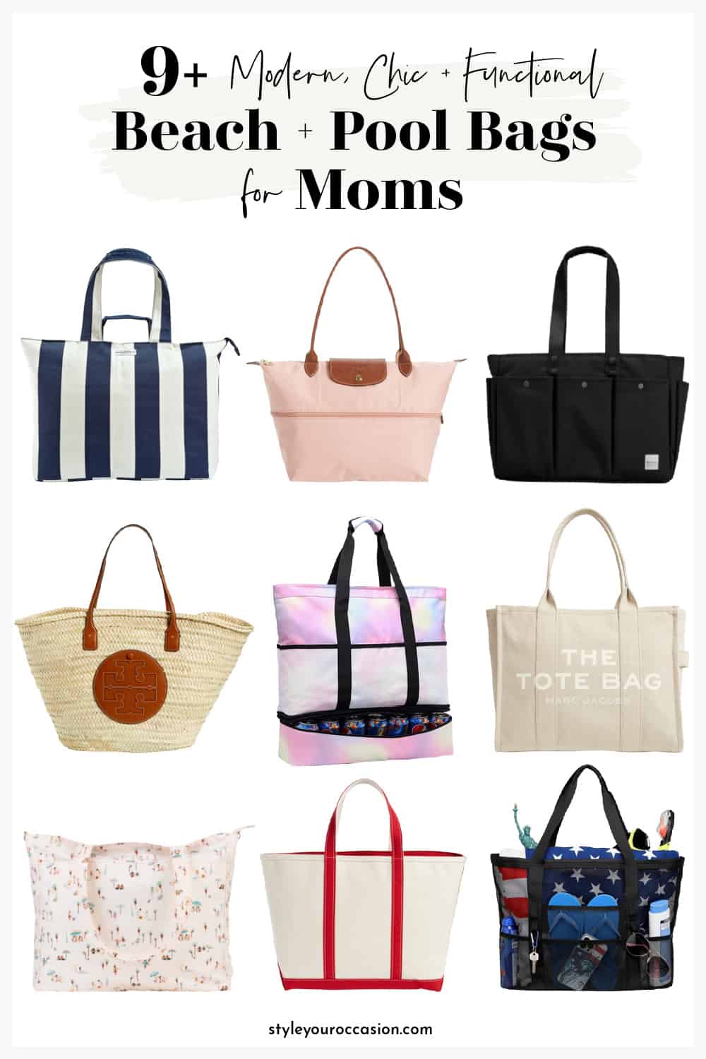 Best Beach Bag for Moms: 10 Beach & Pool Bags for Function + Style
