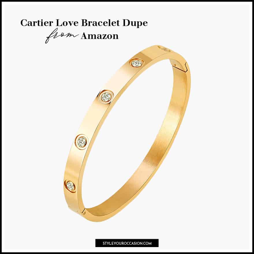 Cartier Love Bracelet Dupes 6 