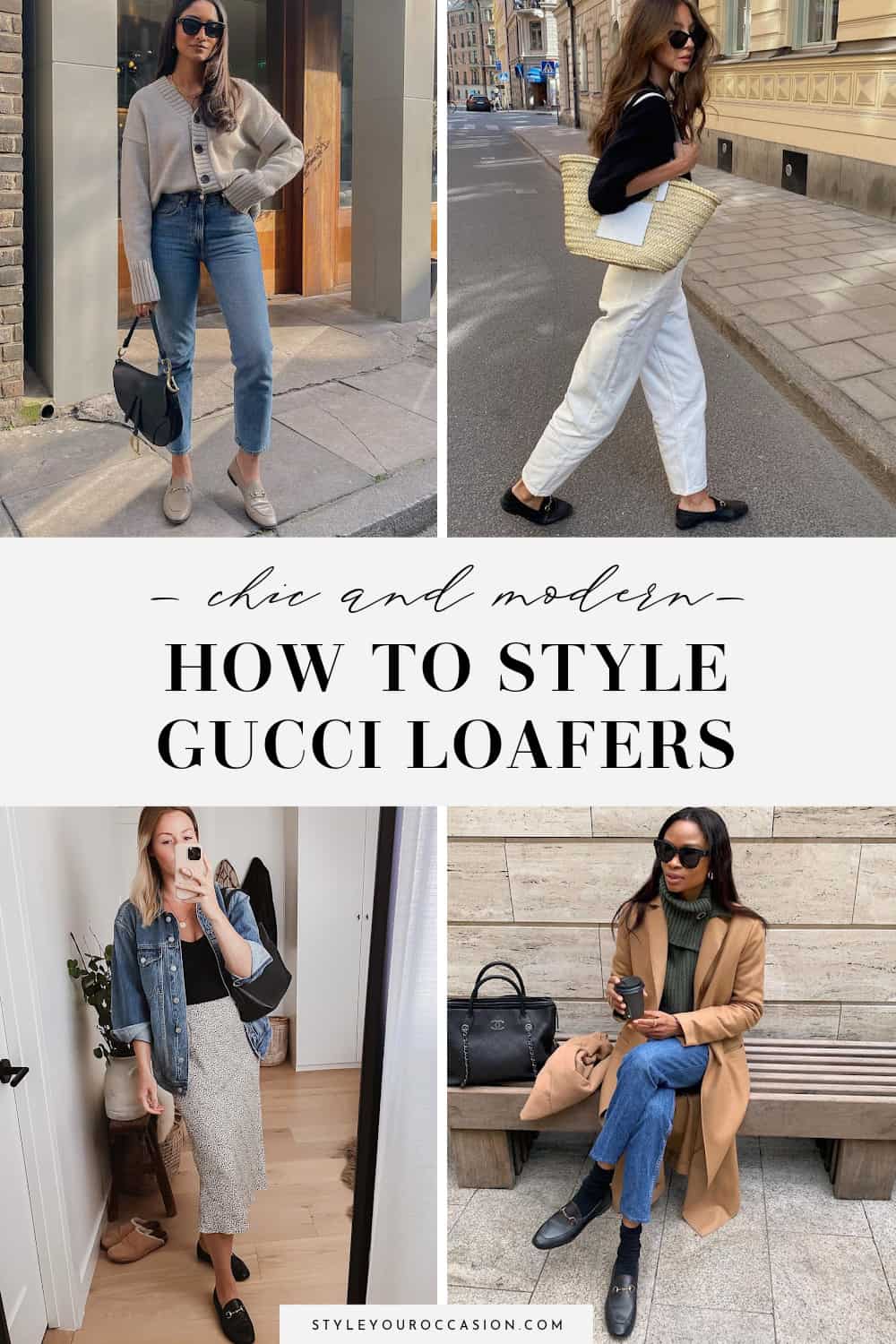 18+ Modern Womens Gucci Loafers Outfit Ideas (casual or dressy!)