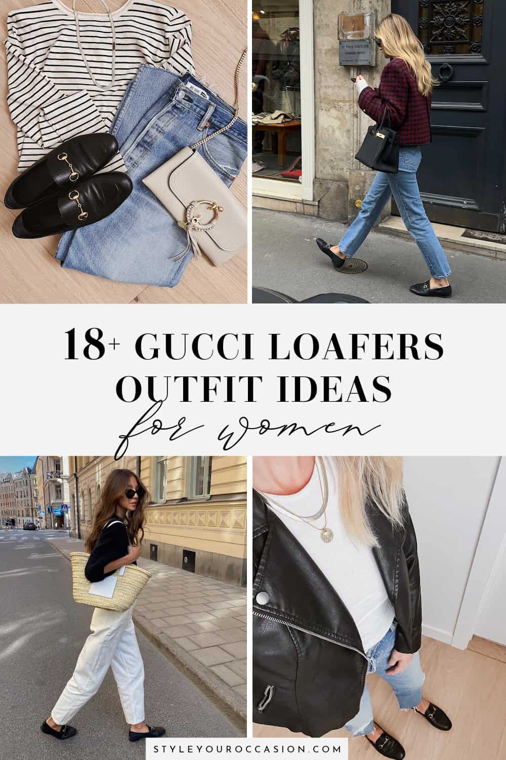18+ Modern Womens Gucci Loafers Outfit Ideas (casual or dressy!)