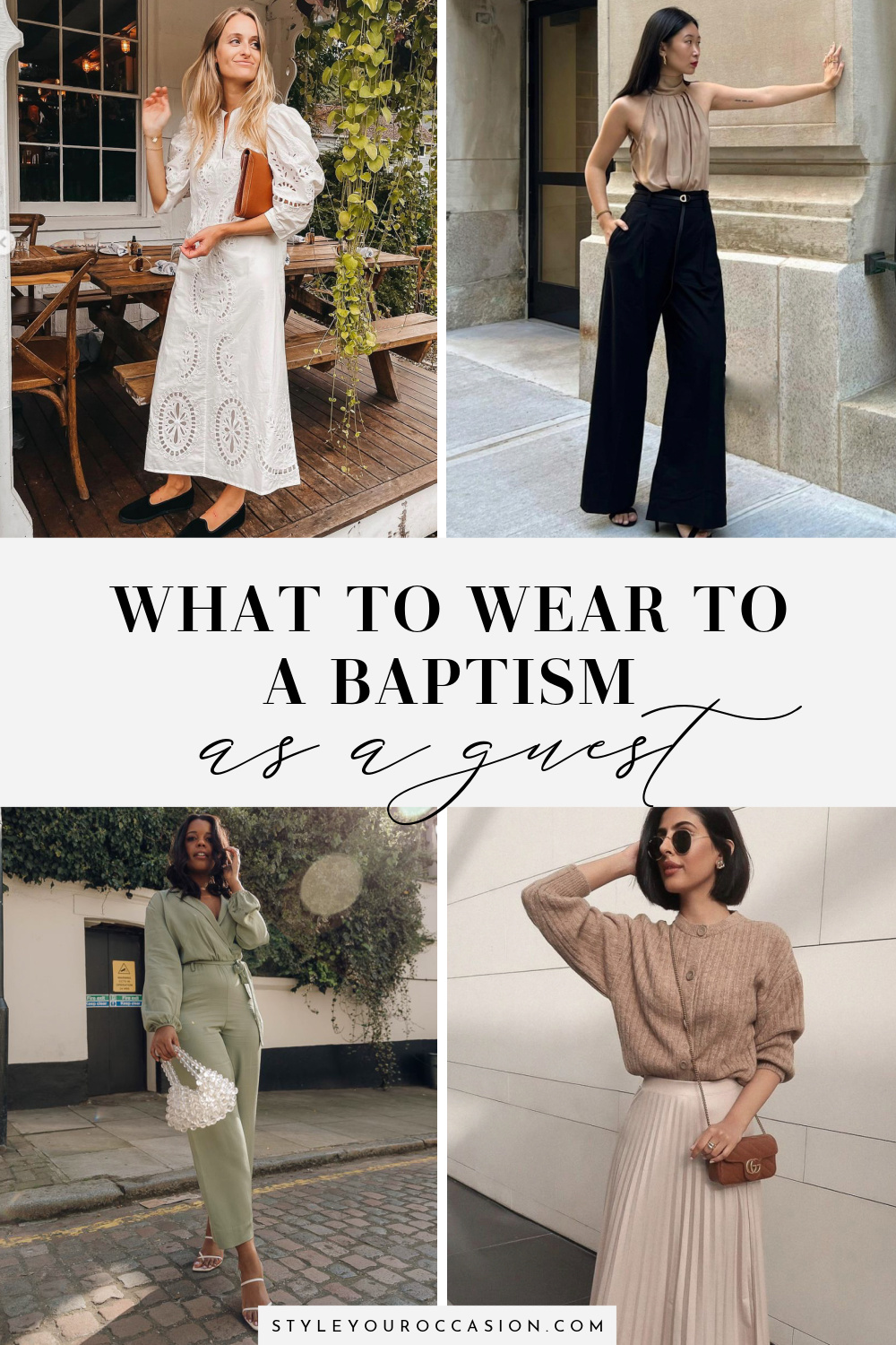 What to Wear to a Baptism 15 Elegant Baptism Guest Outfit Ideas