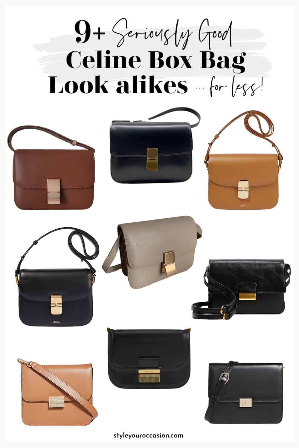 Best 2024 Celine Bag Dupe: 10+ Affordable Top Quality Look-alikes