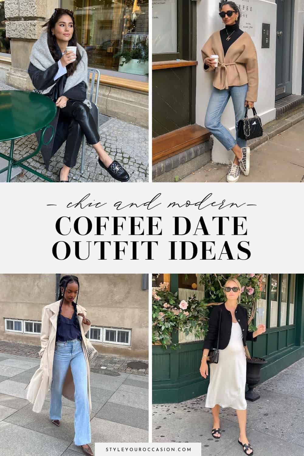 15+ Coffee Date Outfit Ideas That Are Classy, Chic, & Casual