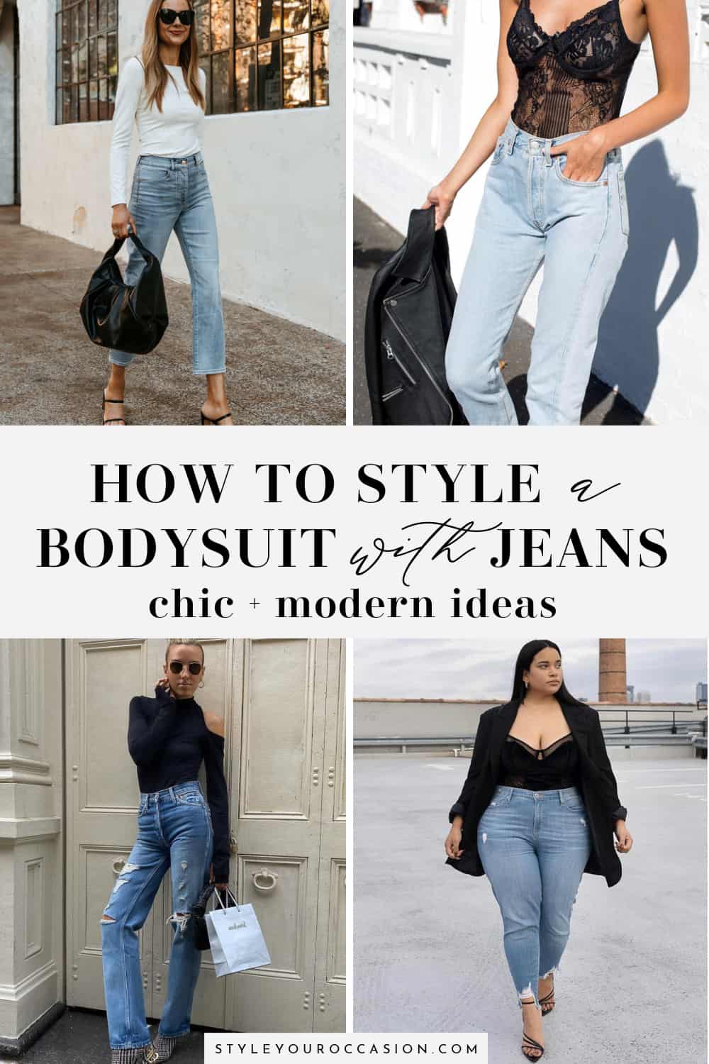 How To Wear A Bodysuit With Jeans: 14+ Chic Looks To Copy