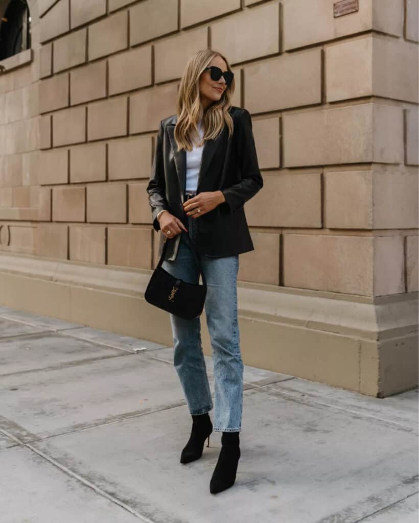 13+ Elevated Black Blazer Outfit Ideas for Women (casual, dressy)