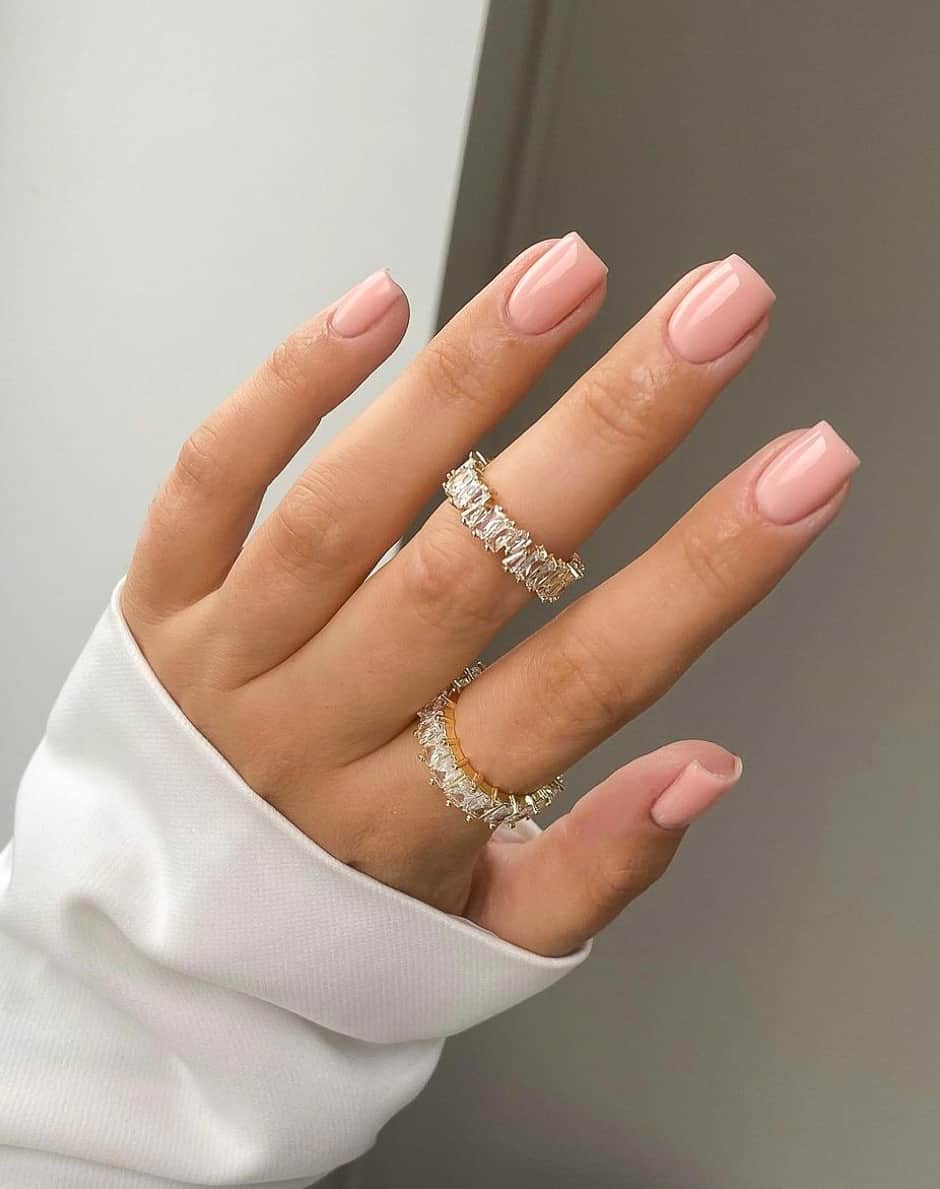 21 Stunning Nude Pink Nails And Nude Marble Nails Youll Love