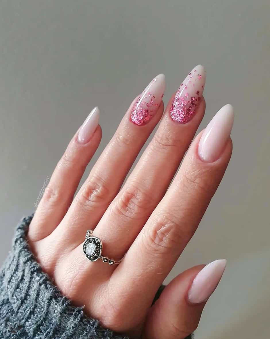 23+ Classic Pink and White Nails & Pink and White Nail Designs