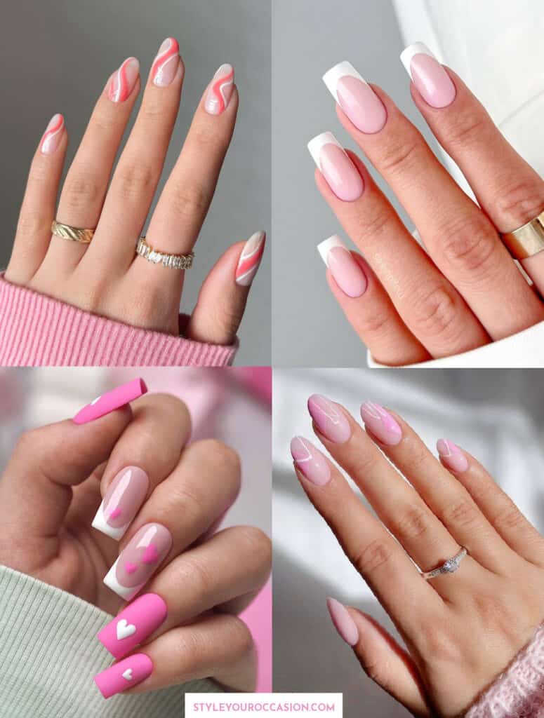 Pink And White Nails Pins 1 2 775x1024 