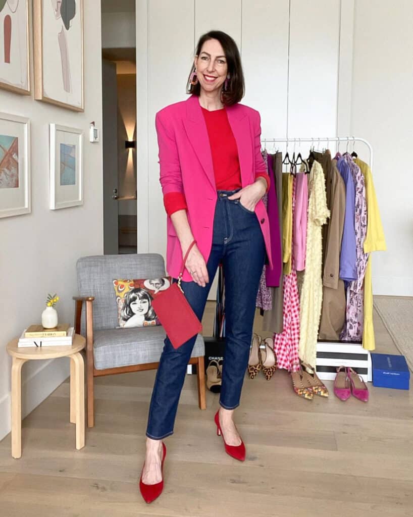 16+ Pink and Red Outfit Ideas - Chic Take On A Bold Color Combo