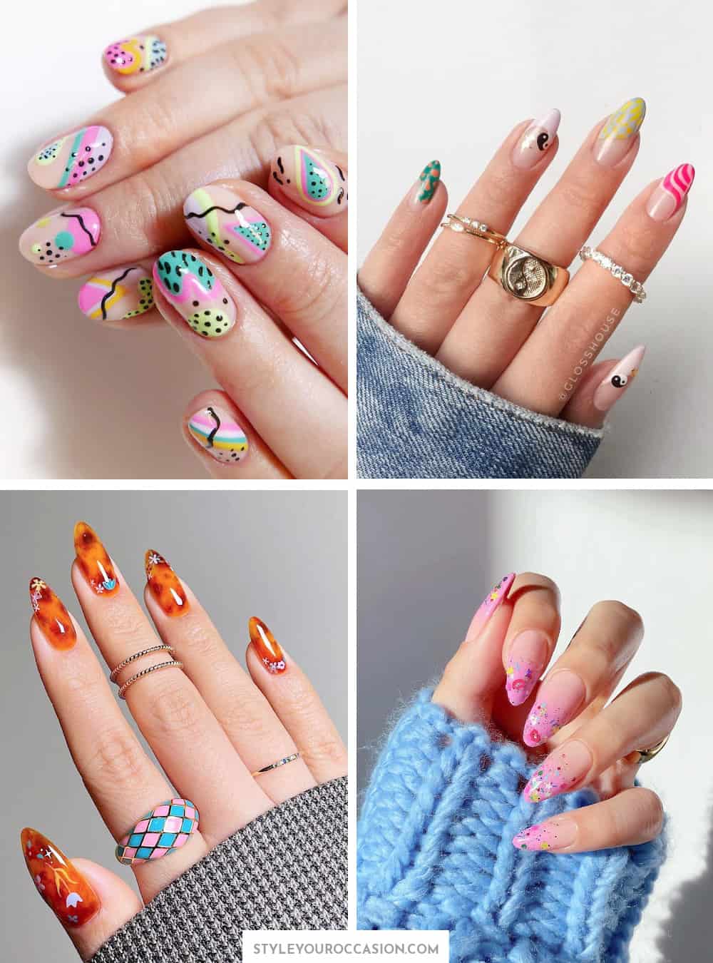 The Nail Art Trend That Will Have 90s Kids Feeling Oh-So Nostalgic