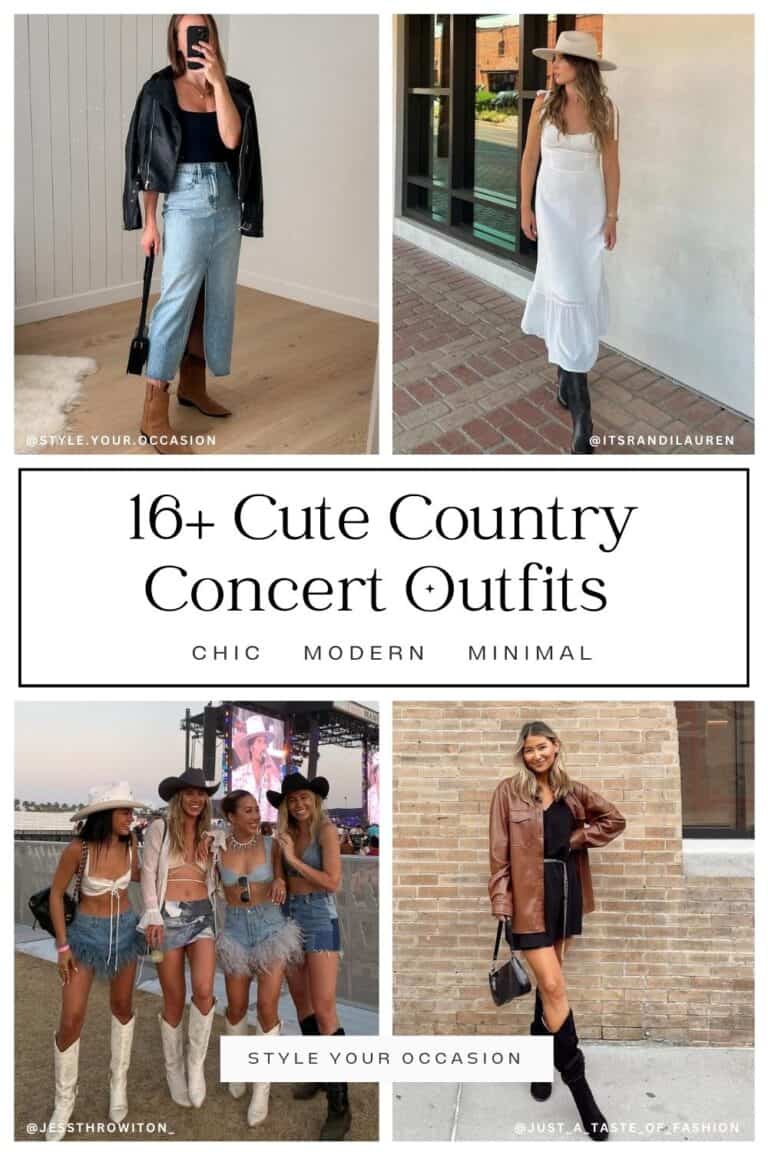 16+ Cute Country Concert Outfit Ideas You'll Want To Copy in 2024