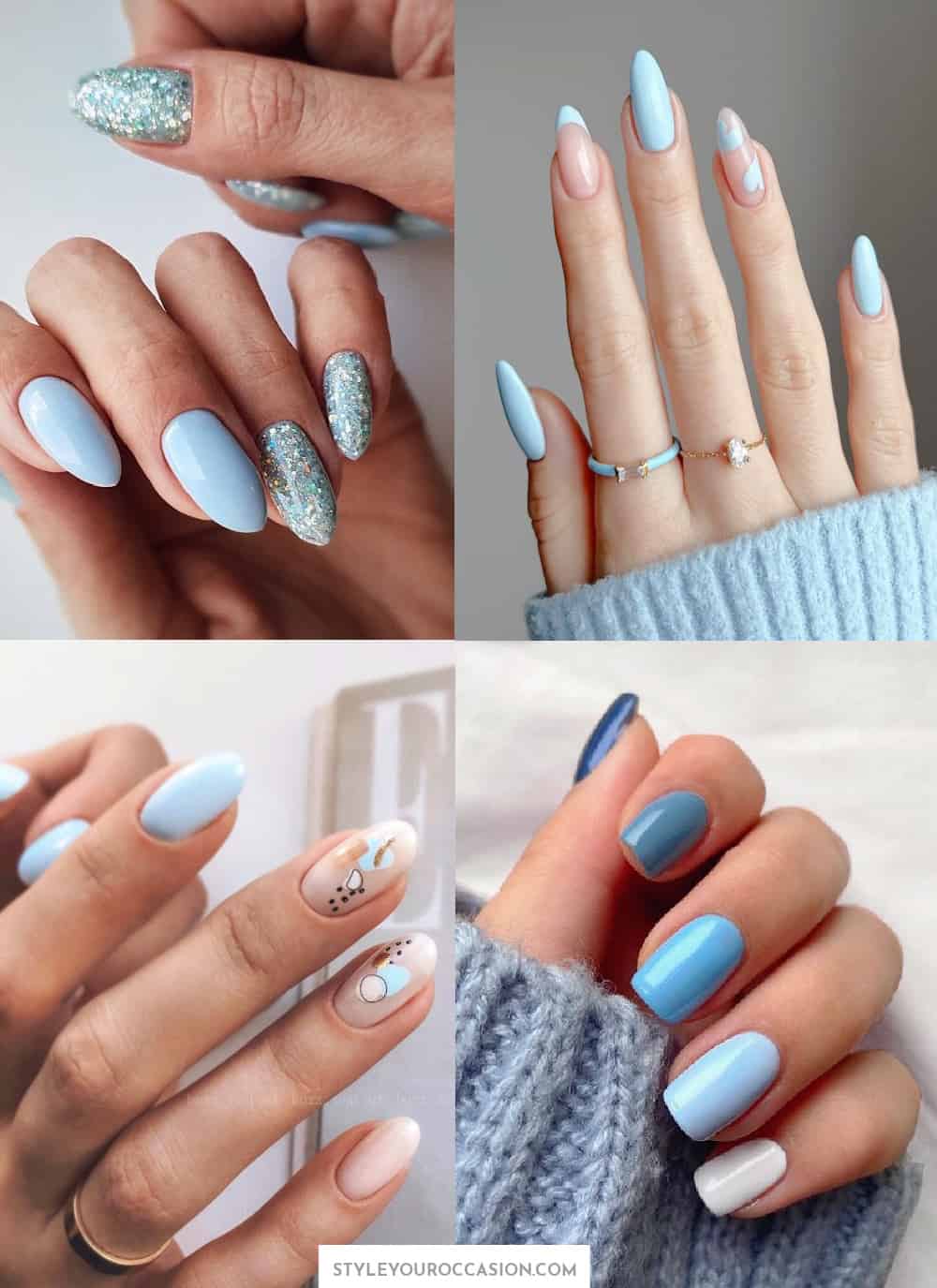 Periwinkle – Pastel Blue Gel Nail Polish | 14 Day Manicure