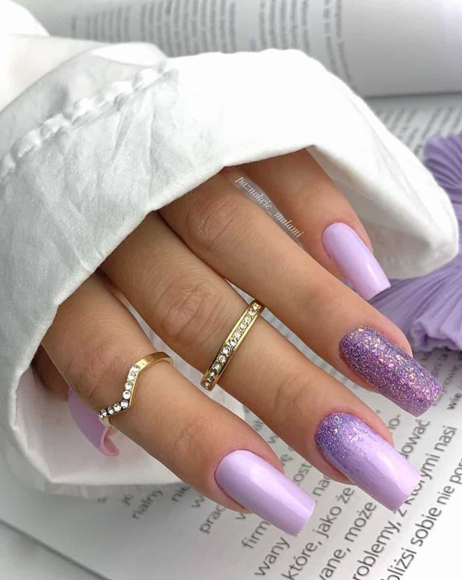 21+ *Stunning* Purple Ombre Nails I Totally Want To Copy!