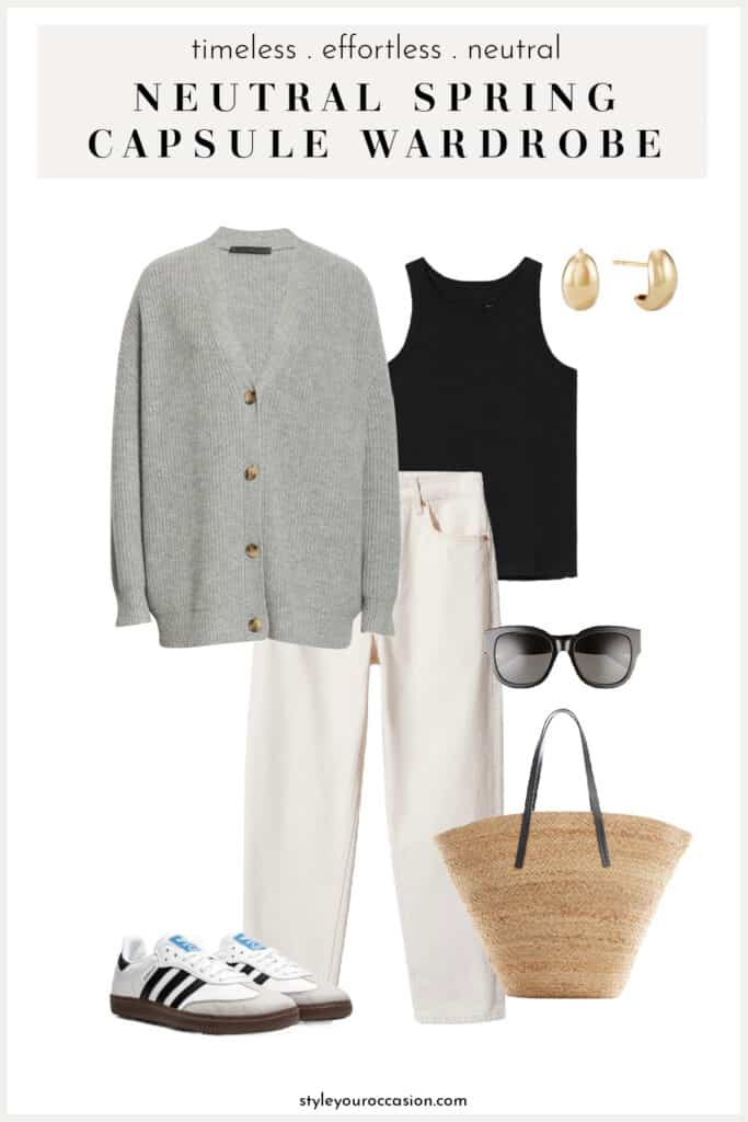 Effortless Spring Capsule Wardrobe for 2024 | neutral & classy