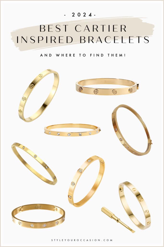 Cartier Love Bracelet Dupe: 7+ Stunning Options You'll Love [2024]