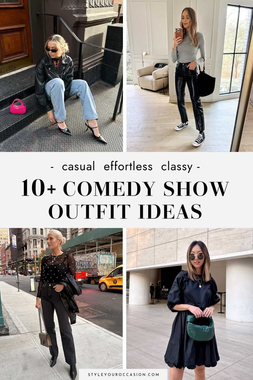 Exactly What To Wear To A Comedy Show + 10 Chic Outfit Ideas