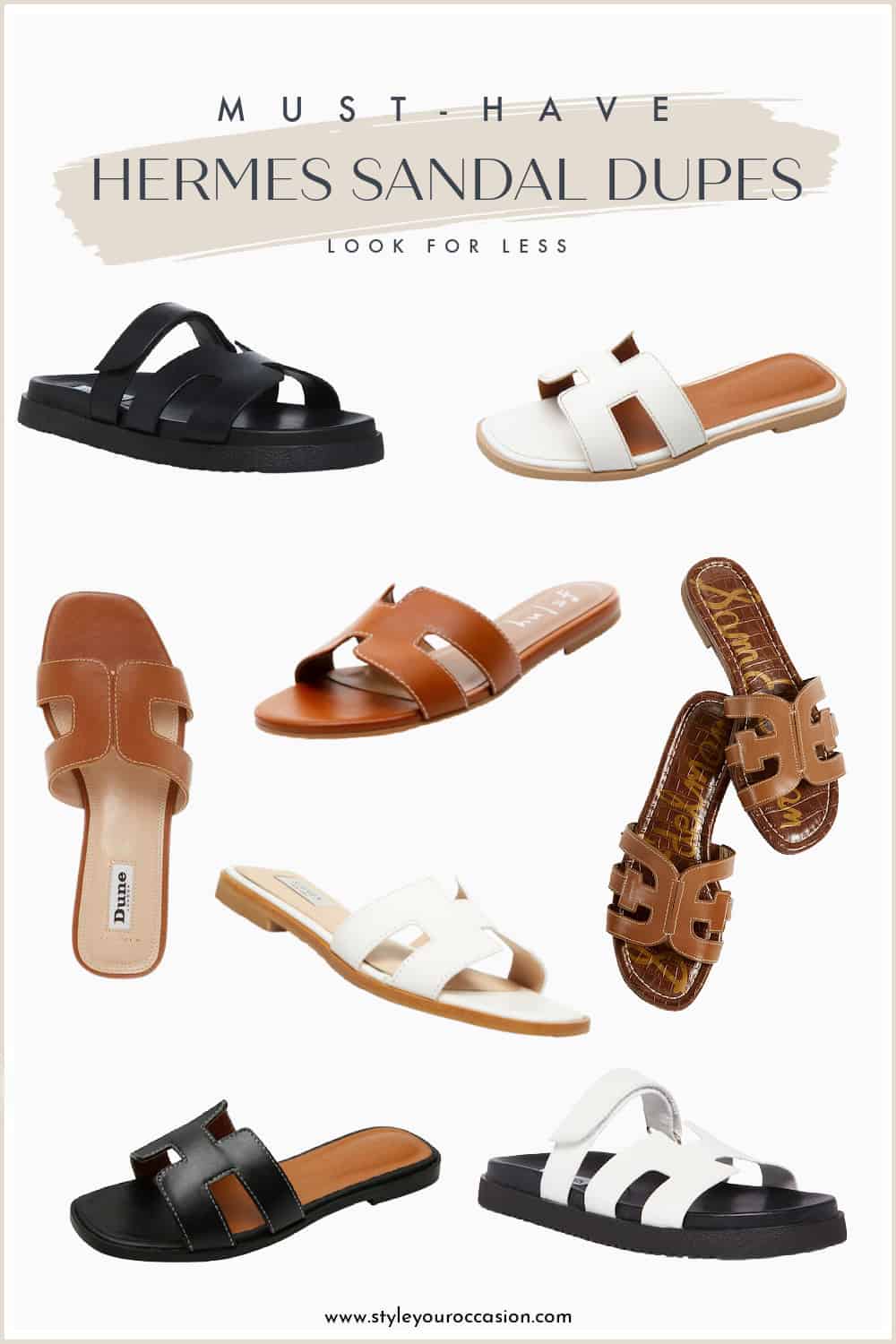2023* 7+ Must-See Hermes Sandal Dupes: A Chic Look For Less