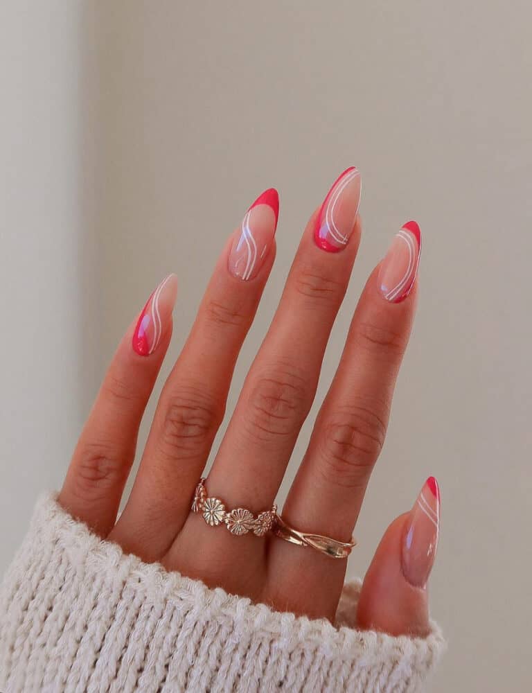 23+ Chic Line Nail Designs For A Modern Aesthetic in Any Season