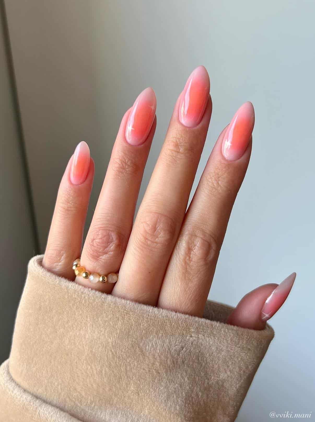 23+ Gorgeous Coral Peach Nails You’ll Love for 2023 – Late Daily