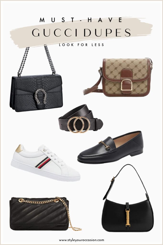 The Best Gucci Dupe List: Belt, Bag, Shoes + More for 2024!