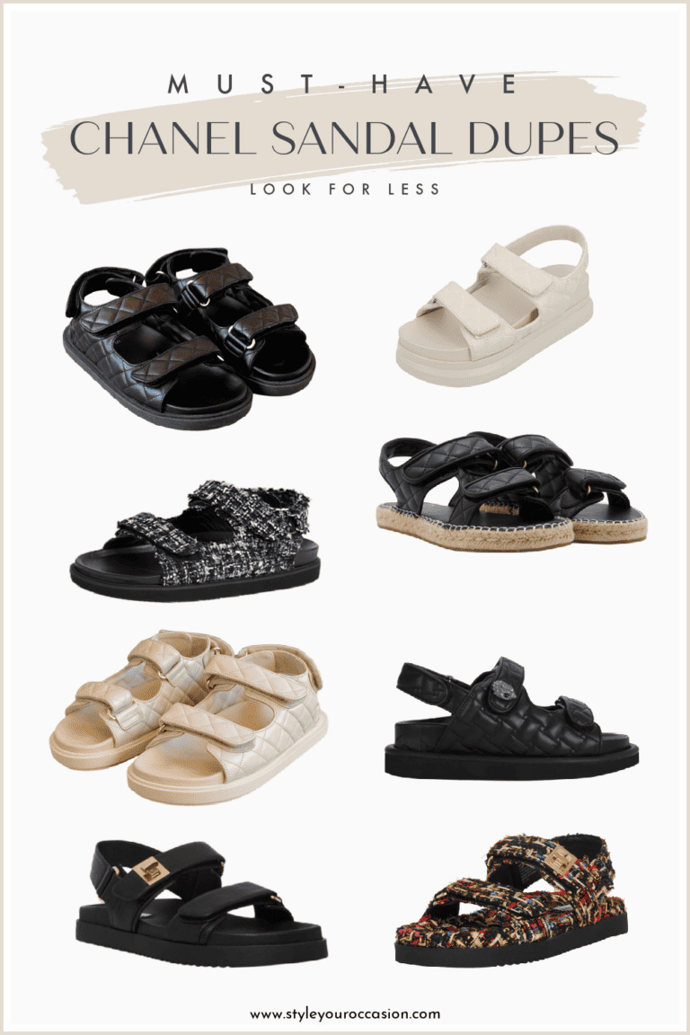 *2023* Chanel Dad Sandals Dupe: 8+ Best Look-alikes for Less!