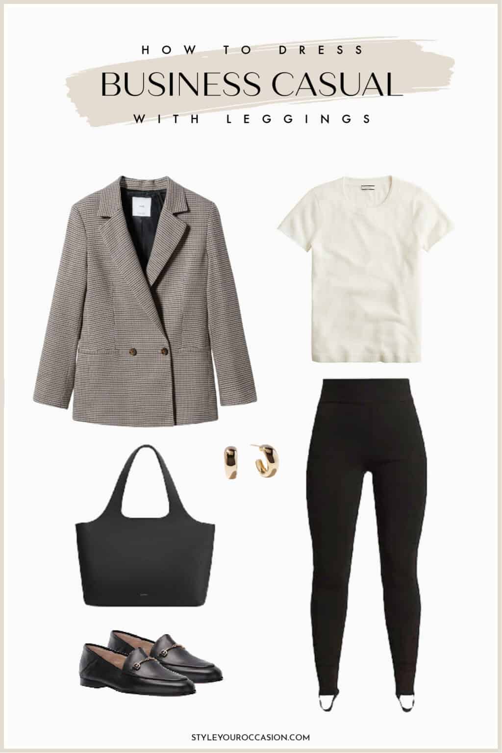 Business Casual With Leggings: What To Know + Chic Outfits 2023