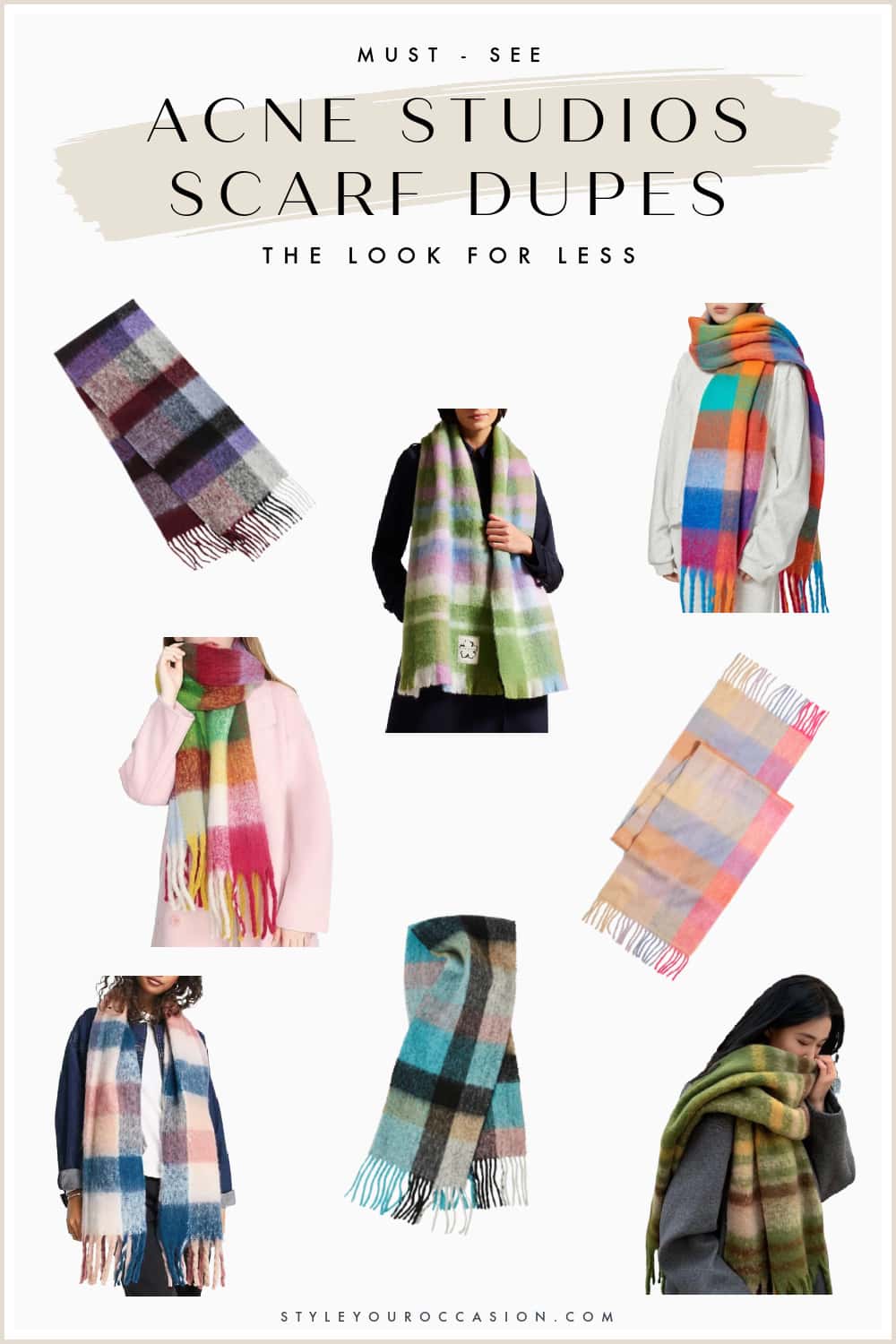 240 rainbow scarf is latest splurge of choice to beat the blues, Fashion
